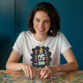 Jigsaw lover T - Shirt Puzzler