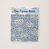 JIGSAW MAZE PUZZLE - Nummer 1 (Vertikal)