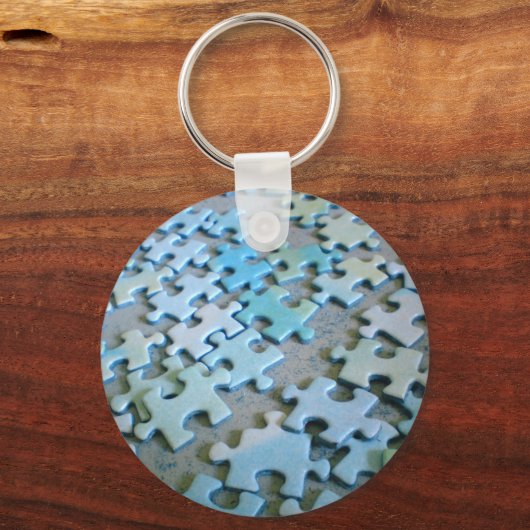 Jigsaw Pieces Schlüsselanhänger (Vorderseite)