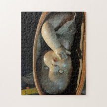 Jigsaw Puzzel Creepy Doll von JP Denyer