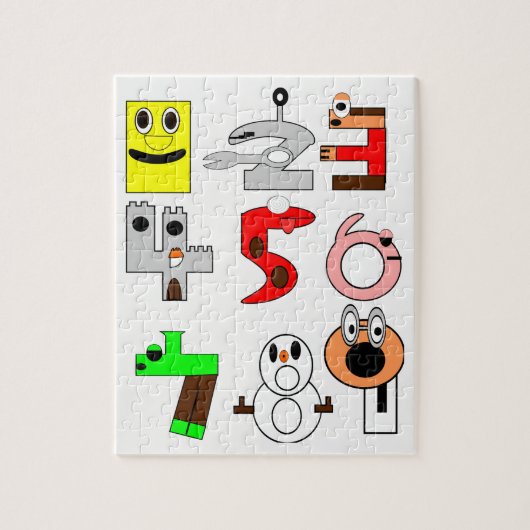 Jigsaw Puzzle (Vertikal)