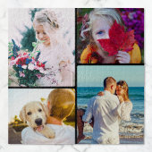 Jigsaw Puzzle 4 Fotos gerundet