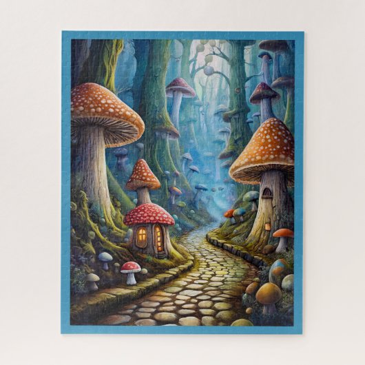 JIGSAW PUZZLE - A Stroll Down Mushroom Lane (Vertikal)