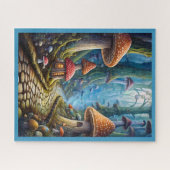 JIGSAW PUZZLE - A Stroll Down Mushroom Lane (Horizontal)