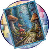 JIGSAW PUZZLE - A Stroll Down Mushroom Lane