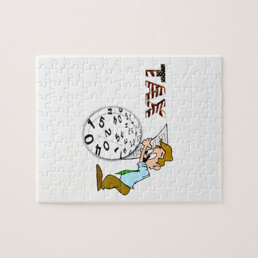 Jigsaw Puzzle Accountant (Horizontal)