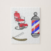 Jigsaw Puzzle Barber (Vertikal)