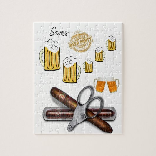 Jigsaw Puzzle Beer Party (Vertikal)