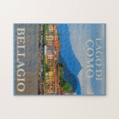 JIGSAW PUZZLE - Bellagio Italien Reiseplaner (Horizontal)