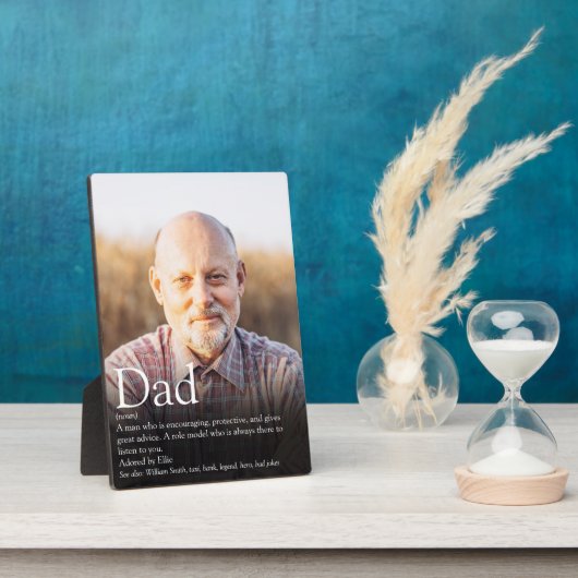 Jigsaw Puzzle: Bester Vater je Definition Foto Fotoplatte (Seite)