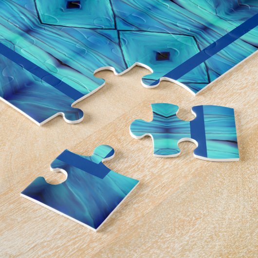 Jigsaw Puzzle Blue Morpho Butterfly (Seite)