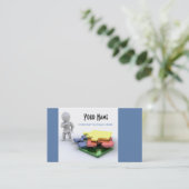 Jigsaw Puzzle Business Card Visitenkarte (Stehend Vorderseite)