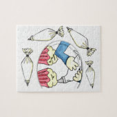 Jigsaw Puzzle Cake Decorator (Horizontal)