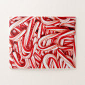 Jigsaw Puzzle Candy Canes (Horizontal)