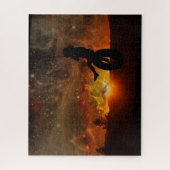 Jigsaw Puzzle Child in Tire Swing (Vertikal)