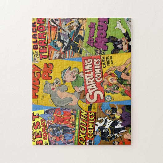 Jigsaw Puzzle "Covers of Golden Age Comic" (Vertikal)