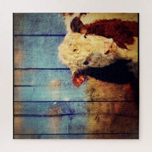 Jigsaw puzzle Cow (Vertikal)