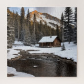 Jigsaw-Puzzle des Berges CABIN Puzzle (Vertikal)