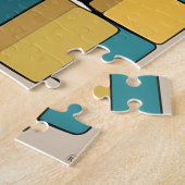 Jigsaw-Puzzle des Kindes mit Geschenkboxen Puzzle (Seite)