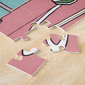 Jigsaw-Puzzle des Kindes mit Geschenkboxen Puzzle (Seite)