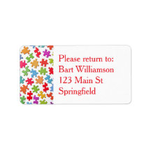 Jigsaw Puzzle Exchange kehrt zu mir Label Stickers