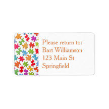Jigsaw Puzzle Exchange kehrt zu mir Label Stickers