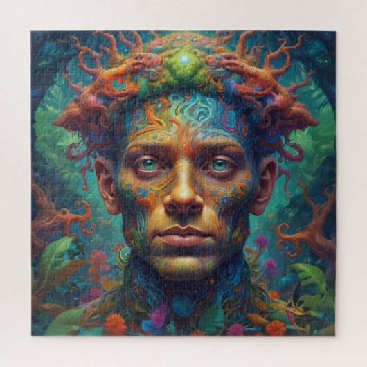 Jigsaw Puzzle Fantasy Art-World (Vertikal)