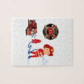 Jigsaw Puzzle Fireman (Horizontal)