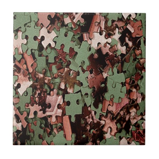 Jigsaw Puzzle Fliese (Vorderseite)