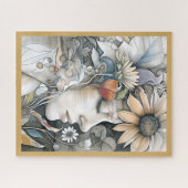 JIGSAW PUZZLE - Flower Girl #1 (Horizontal)