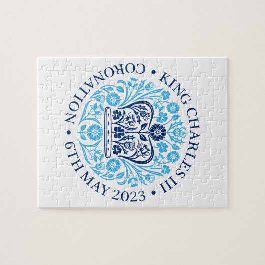 Jigsaw Puzzle for 2023 Coronation - Blue (Horizontal)