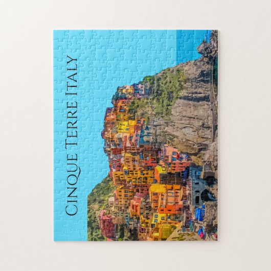 Jigsaw Puzzle for Adults Cinque Terre Italien (Vertikal)