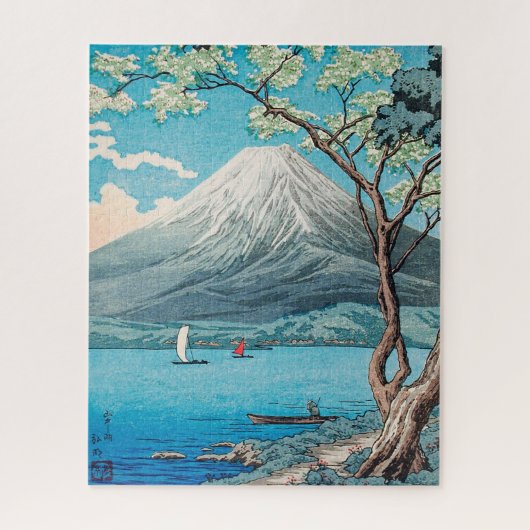 JIGSAW PUZZLE - Fuji vom Yamanaka-See (Vertikal)