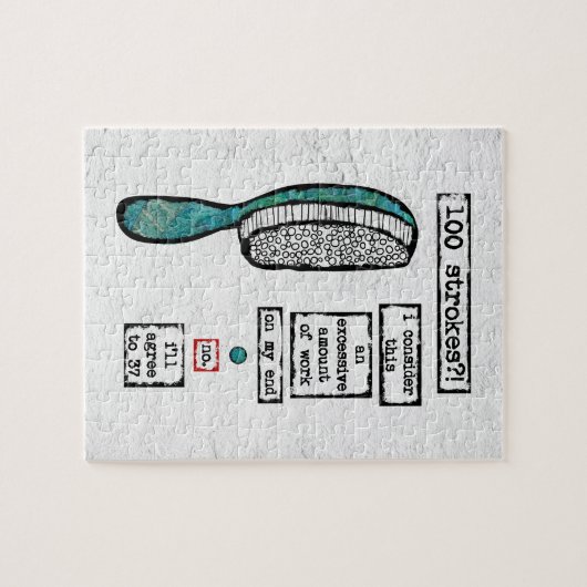 Jigsaw Puzzle - Funny Beauty (Horizontal)