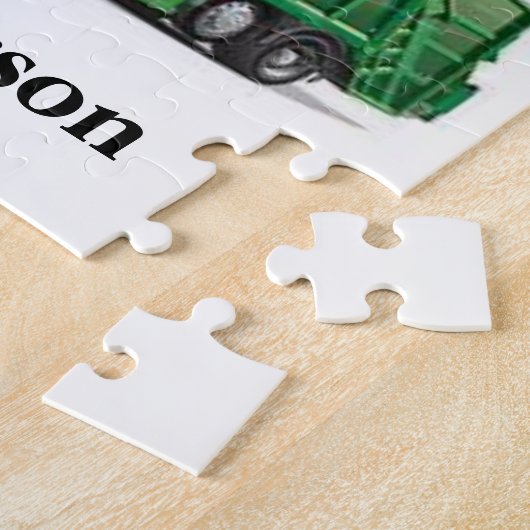 Jigsaw Puzzle Garbage Truck (Seite)