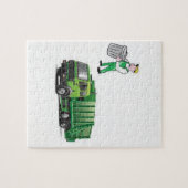 Jigsaw Puzzle Garbage Truck (Horizontal)