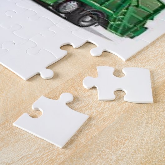 Jigsaw Puzzle Garbage Truck (Seite)