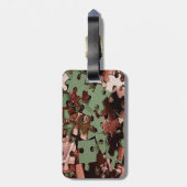 Jigsaw Puzzle Gepäckanhänger (Rückseite vertikal)