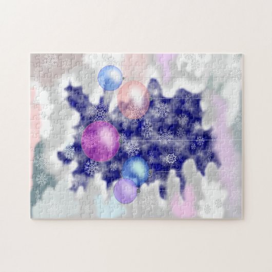 Jigsaw Puzzle-Geschenk für das neue Jahr Puzzle (Horizontal)