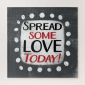 Jigsaw Puzzle gibt heute Liebe (Vertikal)