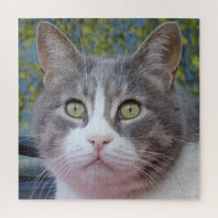 Jigsaw Puzzle, Grau und Weiß,676 Stk. Puzzle