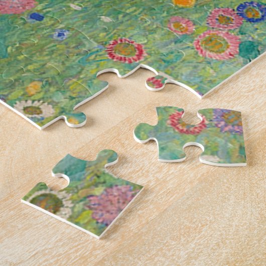 JIGSAW PUZZLE: GUSTAV KLIMT: FARM GARDEN PUZZLE (Seite)