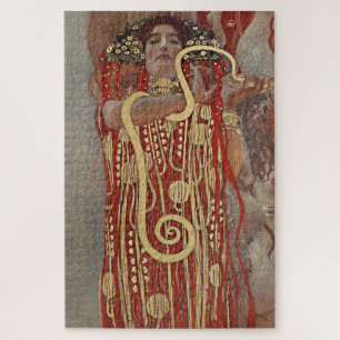 JIGSAW PUZZLE: GUSTAV KLIMT: HYGIEIA: 1907 PUZZLE