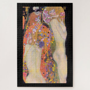 JIGSAW PUZZLE : GUSTAV KLIMT : WASSERSCHLANGEN II