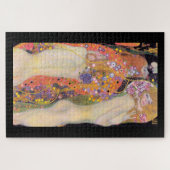 JIGSAW PUZZLE: GUSTAV KLIMT : WASSERSERDIENSTE II PUZZLE (Horizontal)