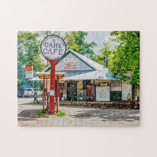 Jigsaw Puzzle, Historic Oark General Store Puzzle (Horizontal)