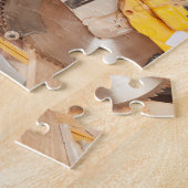 Jigsaw Puzzle I Carpenter in Werkstatt (Seite)