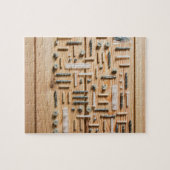 Jigsaw Puzzle IAssorted Woodwork Tools (Horizontal)