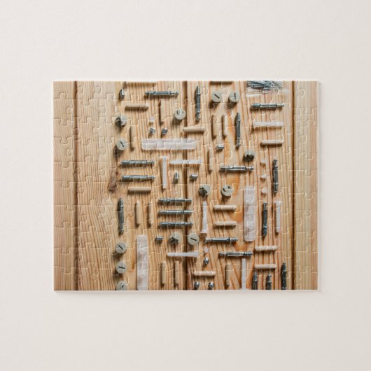 Jigsaw Puzzle IAssorted Woodwork Tools (Horizontal)