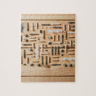 Jigsaw Puzzle IAssorted Woodwork Tools